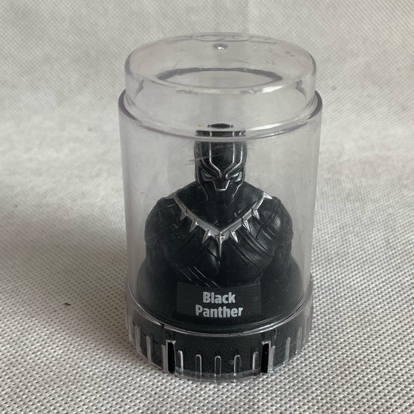 Good2Grow Podz Juice Topper Black Panther Figurine Collectible Toy - Picture 2 of 3